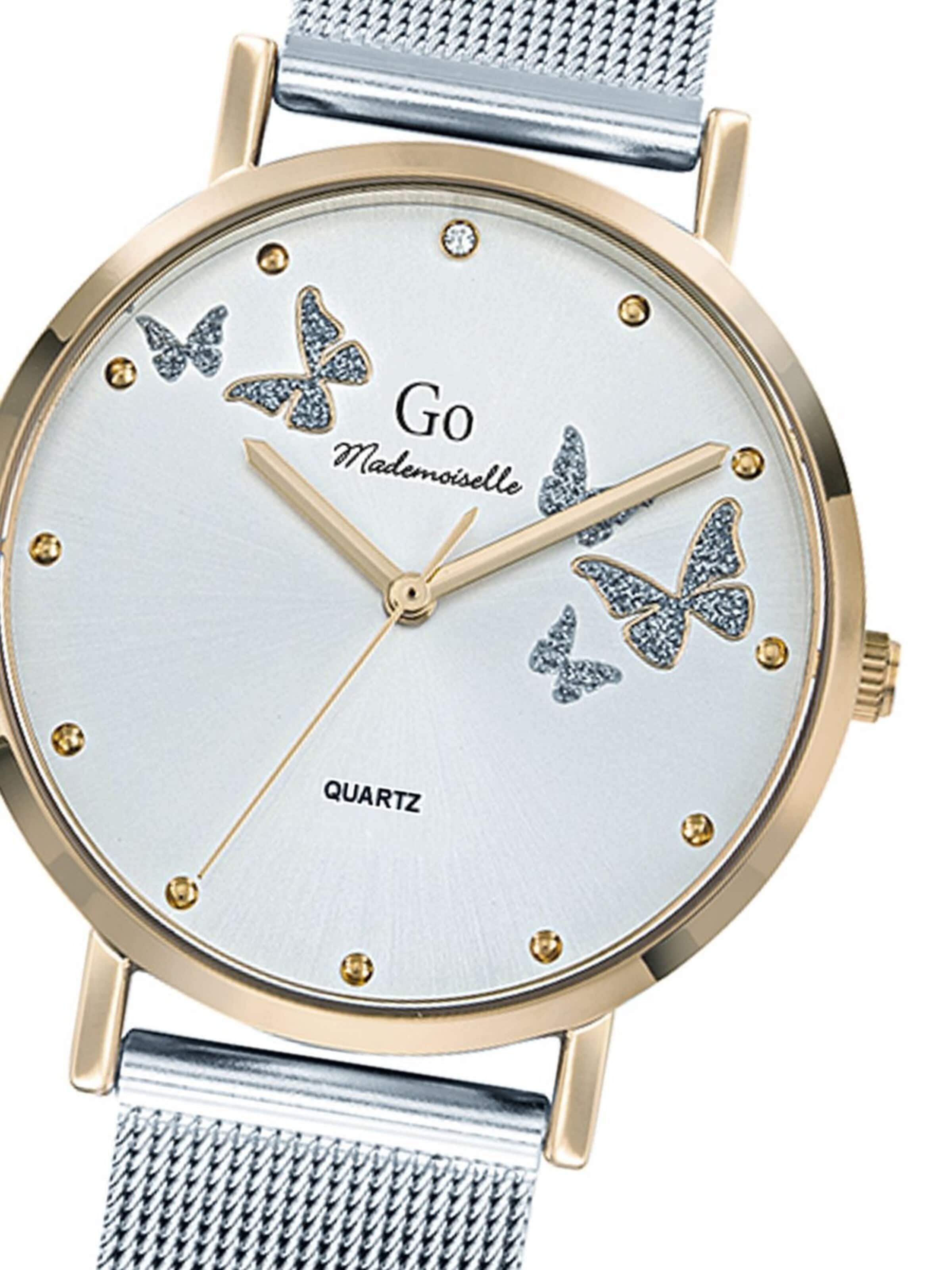 Montre à affichage analogique GO GirlOnly en argent