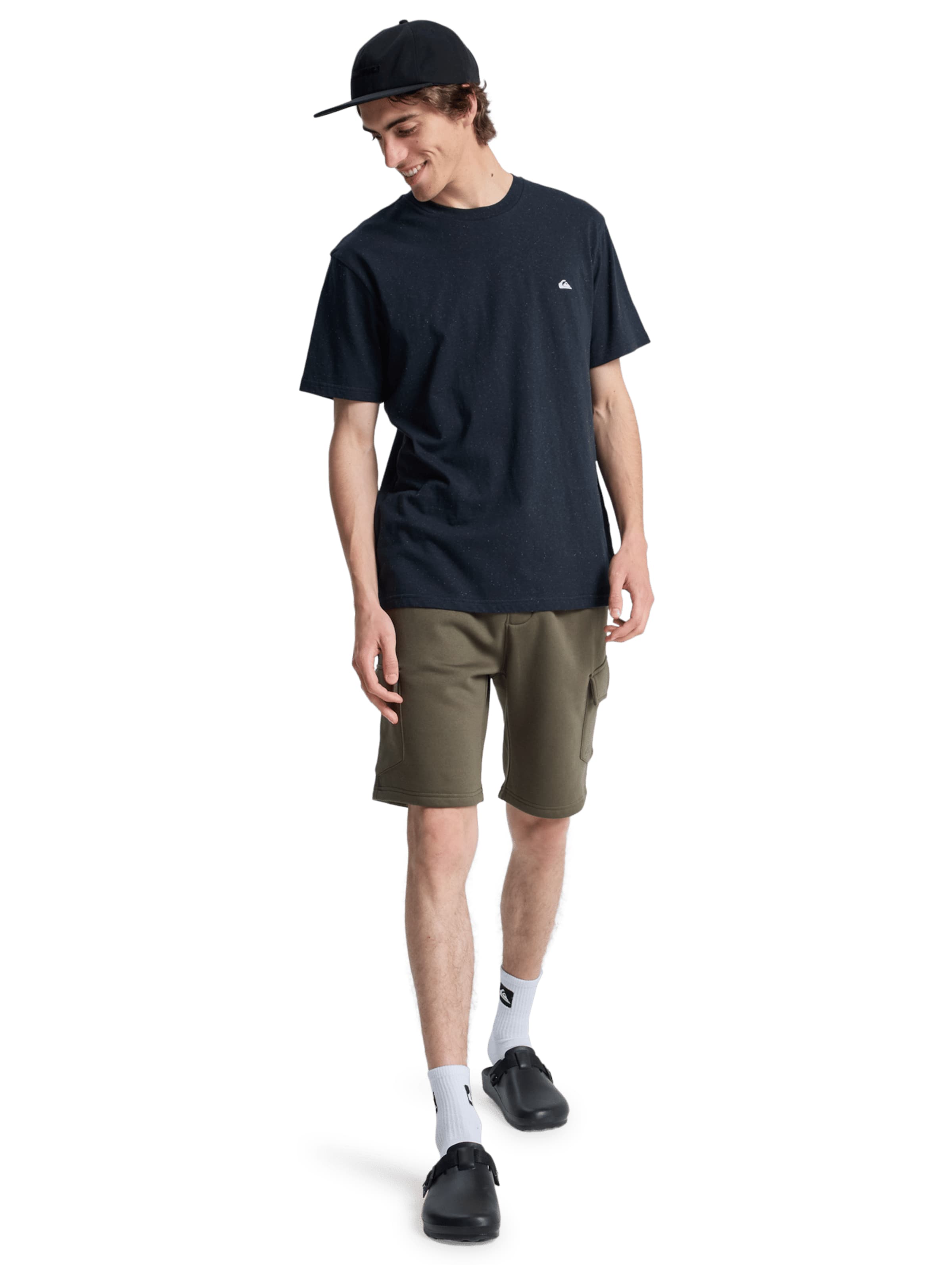 QUIKSILVER T-Shirt in Schwarz