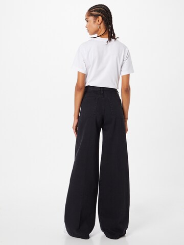 DIESEL Wide leg Jeans 'AKEMI' in Black