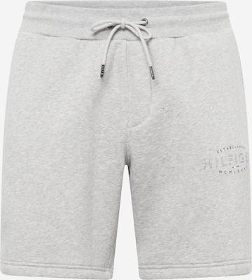 Regular Pantalon TOMMY HILFIGER en gris : devant