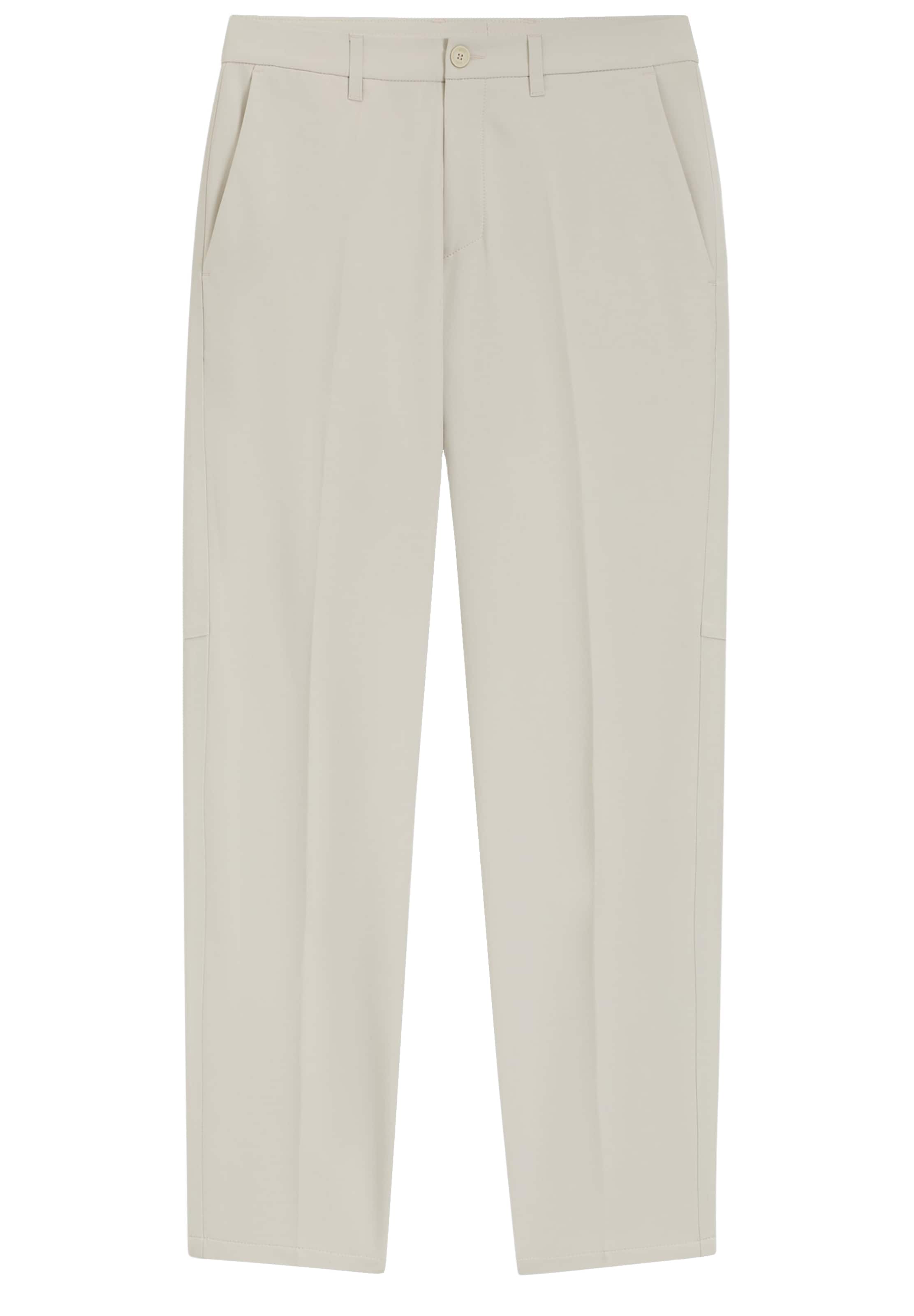 BOSS Slimfit Chinohose in Beige: Vorderseite