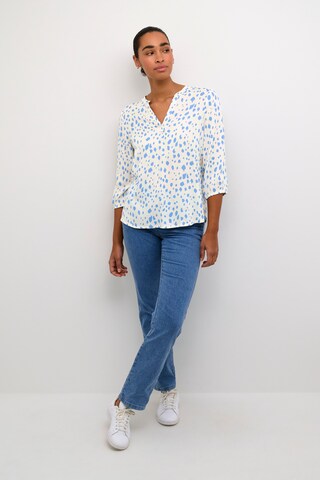 Camicia da donna 'Claire' di Kaffe in bianco