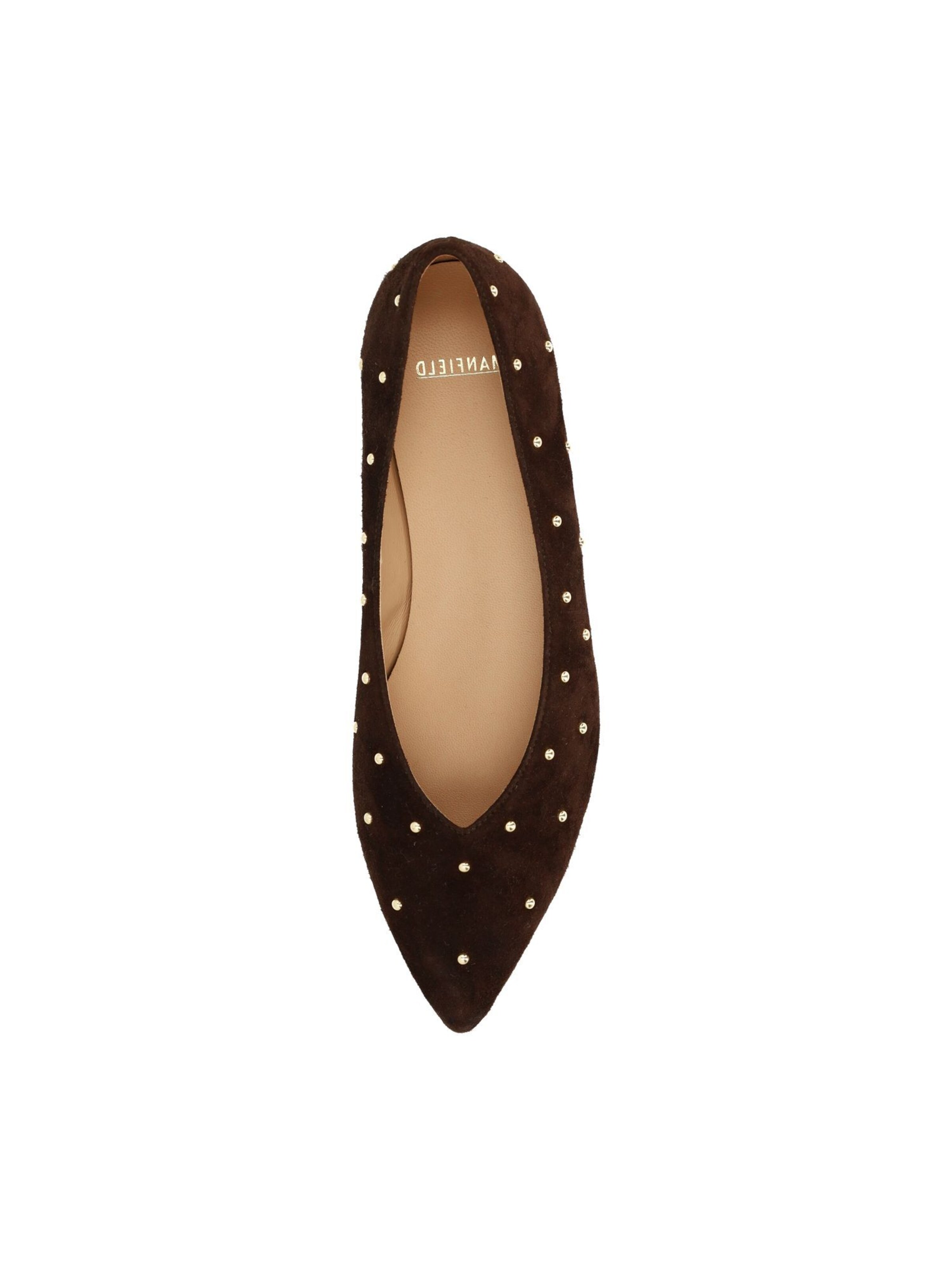Ballerines MANFIELD en marron