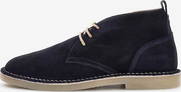 GUESS Lace-Up Shoes in Blue: front