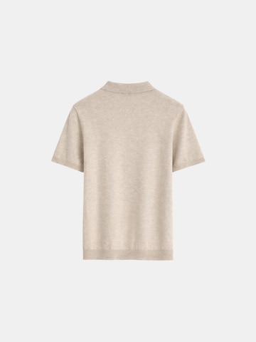 Richesse Shirt 'KNIT POLO | CREME' in Beige