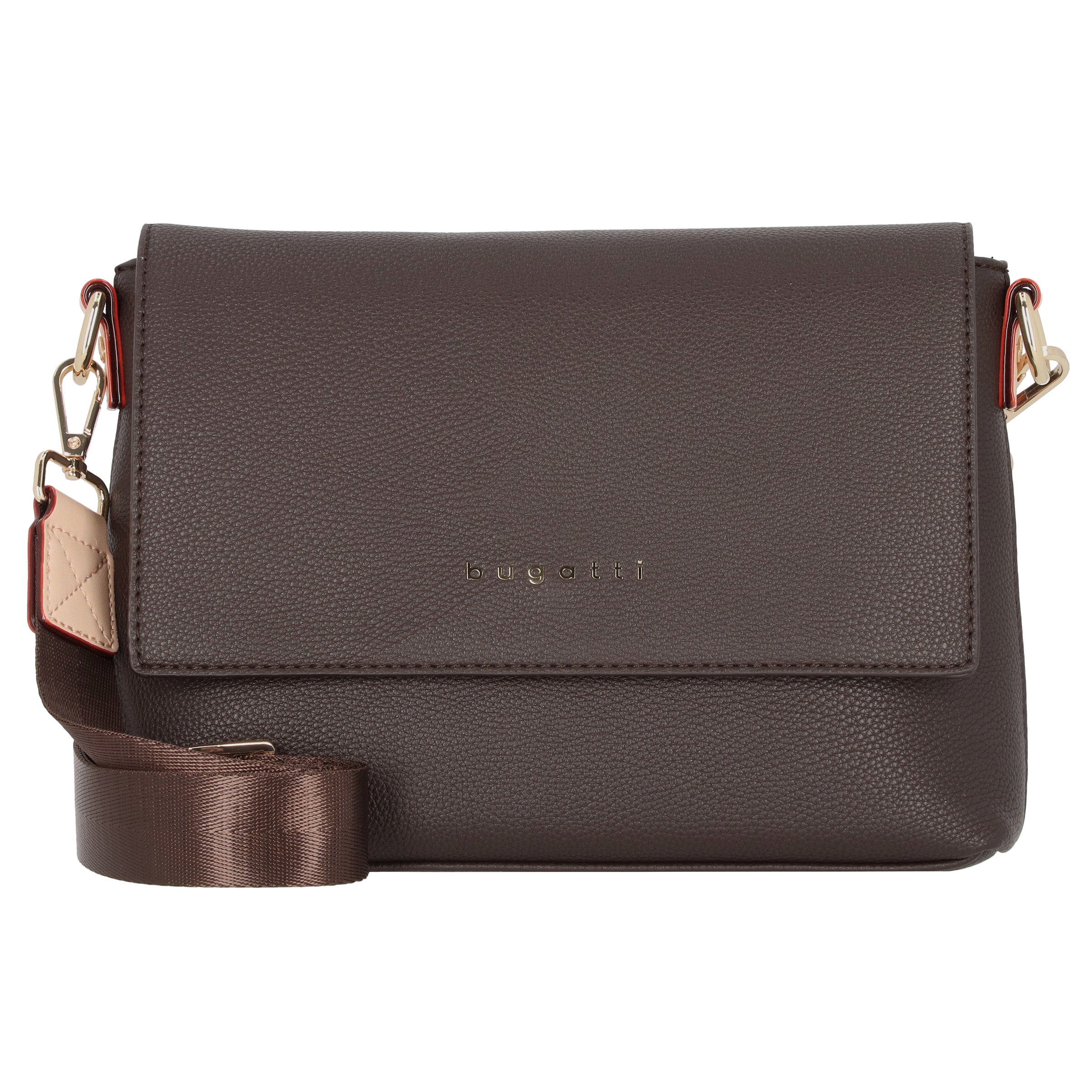 bugatti Umhängetasche 'Ella' in Braun: Vorderseite