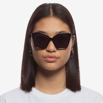 LE SPECS Sunglasses 'Hot Trash' in Black: front
