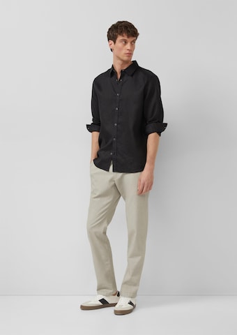 s.Oliver Regular Fit Hemd in Schwarz