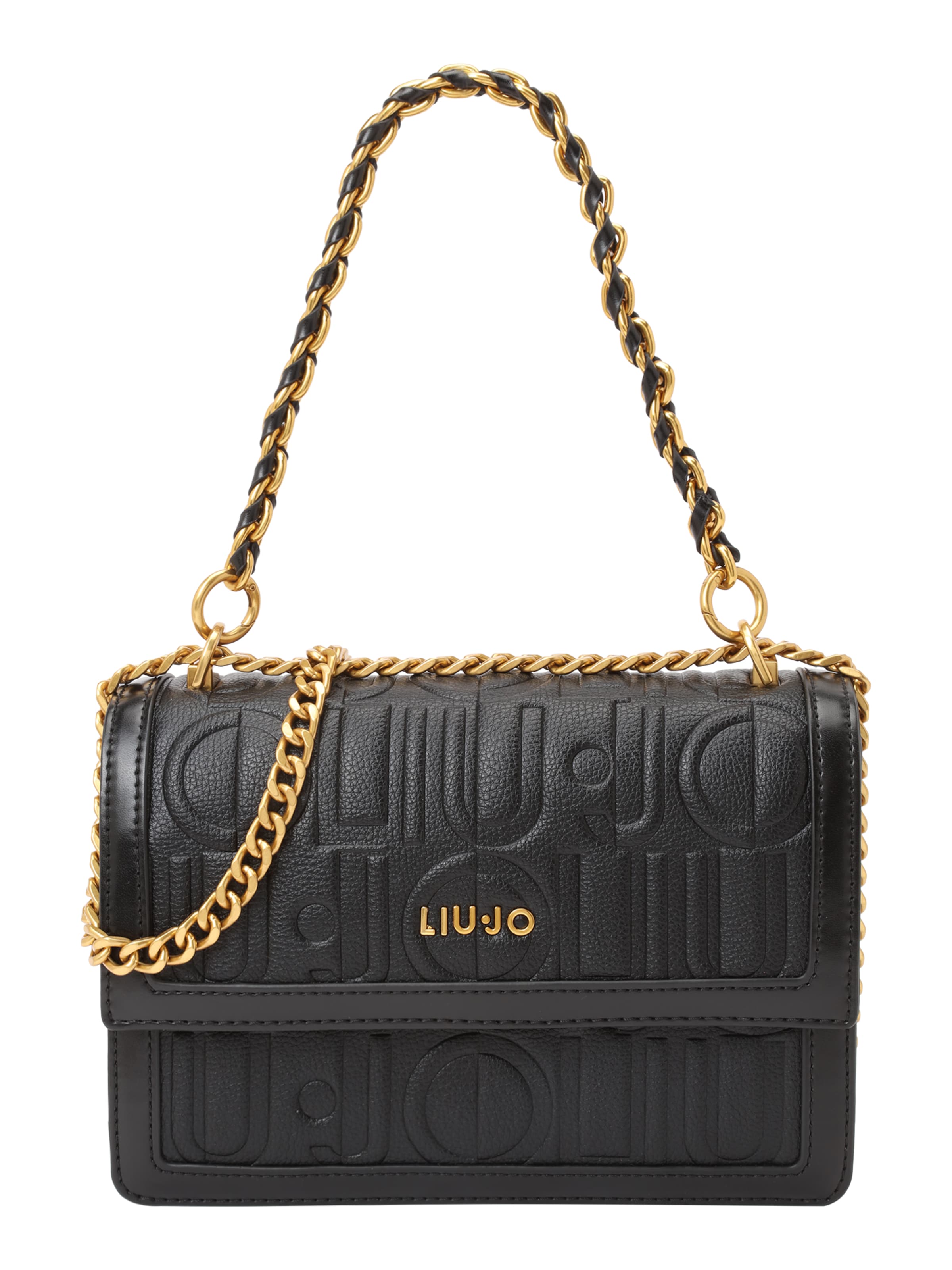 Liu Jo - Mala de ombro 'Adonide' em preto: frente