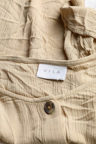 VILA Ärmellose Bluse S in Beige