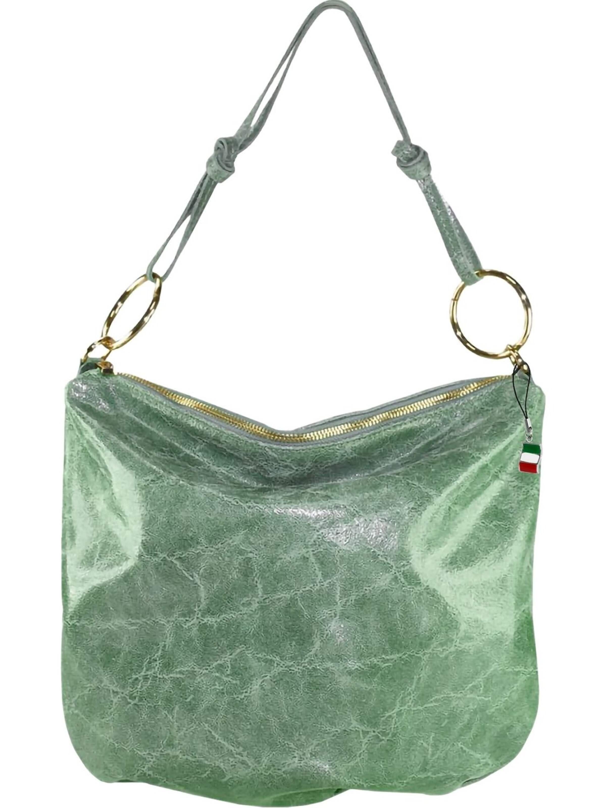 Florence Crossbody Bag in Green: front