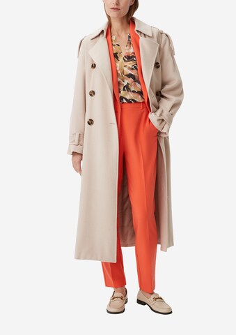 Regular Pantalon COMMA en orange