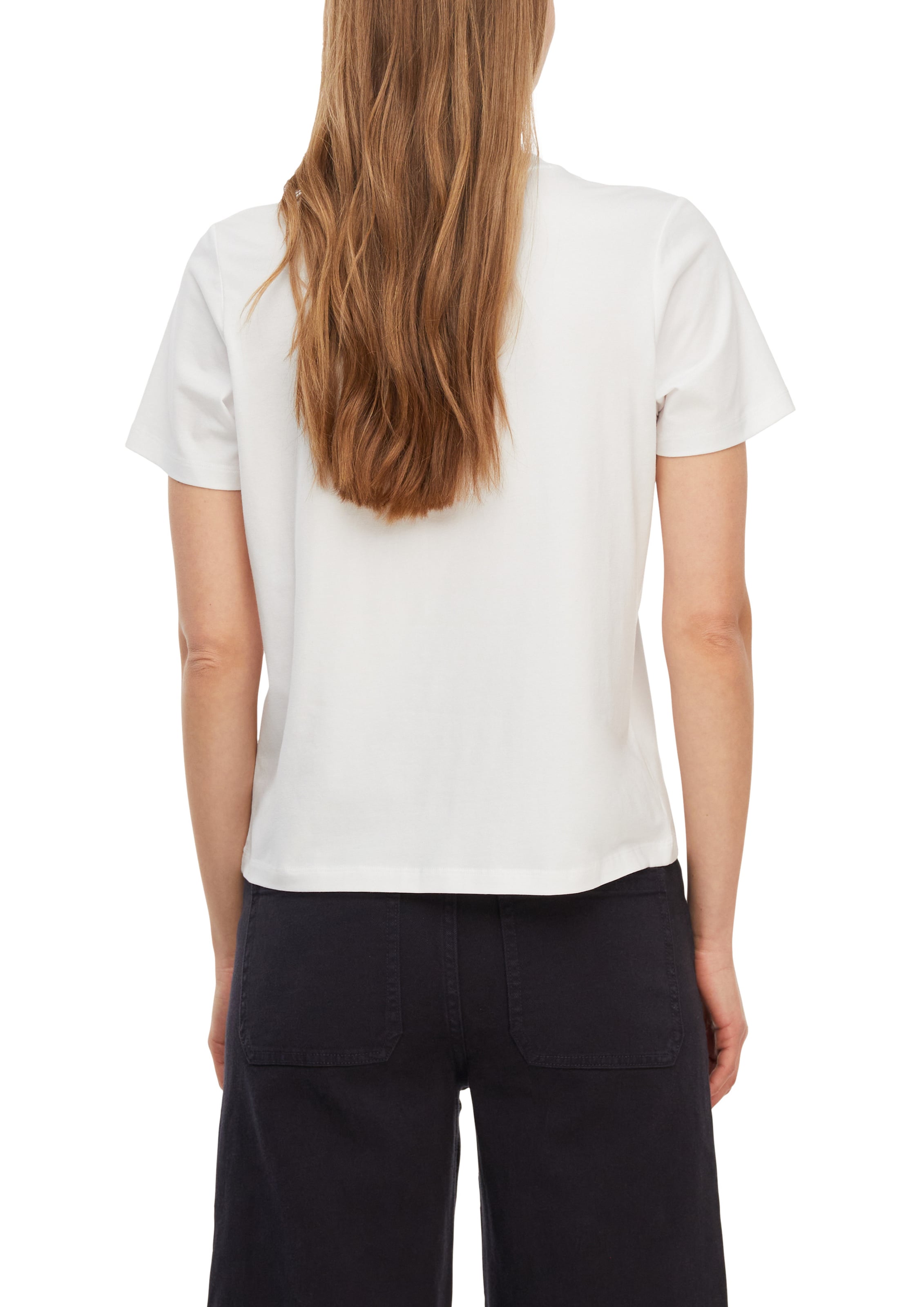 T-shirt COMMA en blanc