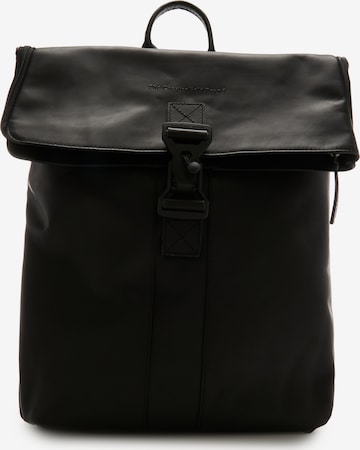 The Chesterfield Brand Rucksack 'Savona' in Schwarz: Vorderseite