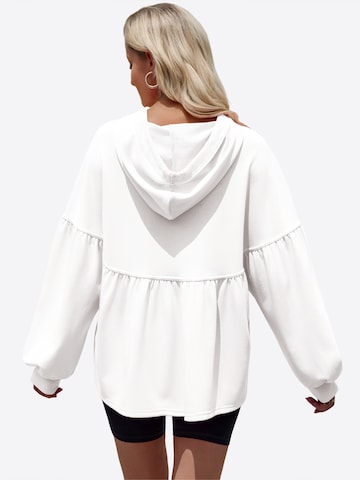 Imily Bela - Sudadera en blanco: atrás