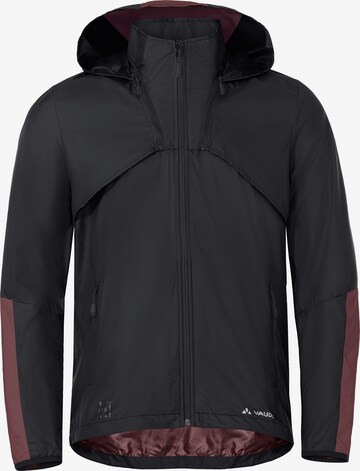 VAUDE Outdoorjacke 'M All Year Moab Light ZO J' in Schwarz: predná strana