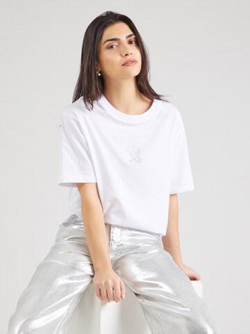 Maglietta di ARMANI EXCHANGE in bianco: frontale