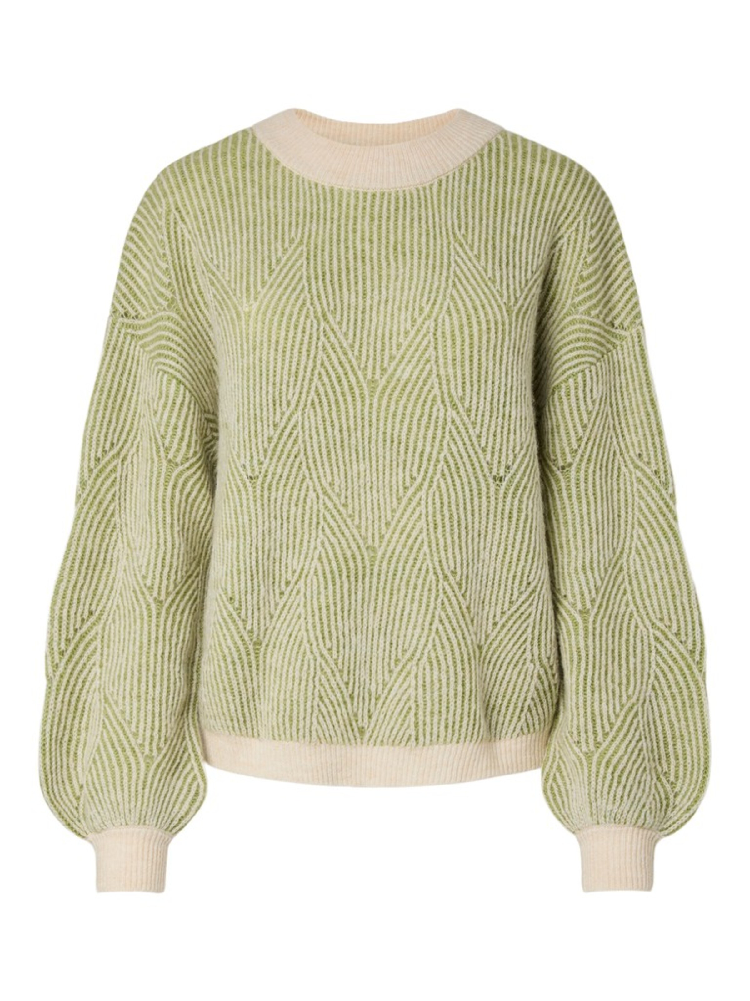 PIECES Pullover 'PCJENNA' in Grau: Vorderseite
