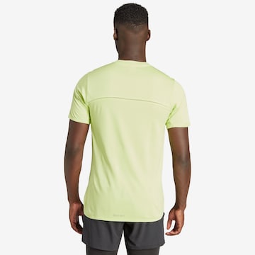 ADIDAS PERFORMANCE - Camisa funcionais 'Designed 4 Hiit' em verde