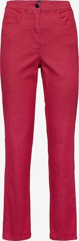 Goldner Slimfit Jeans in Rot: predná strana