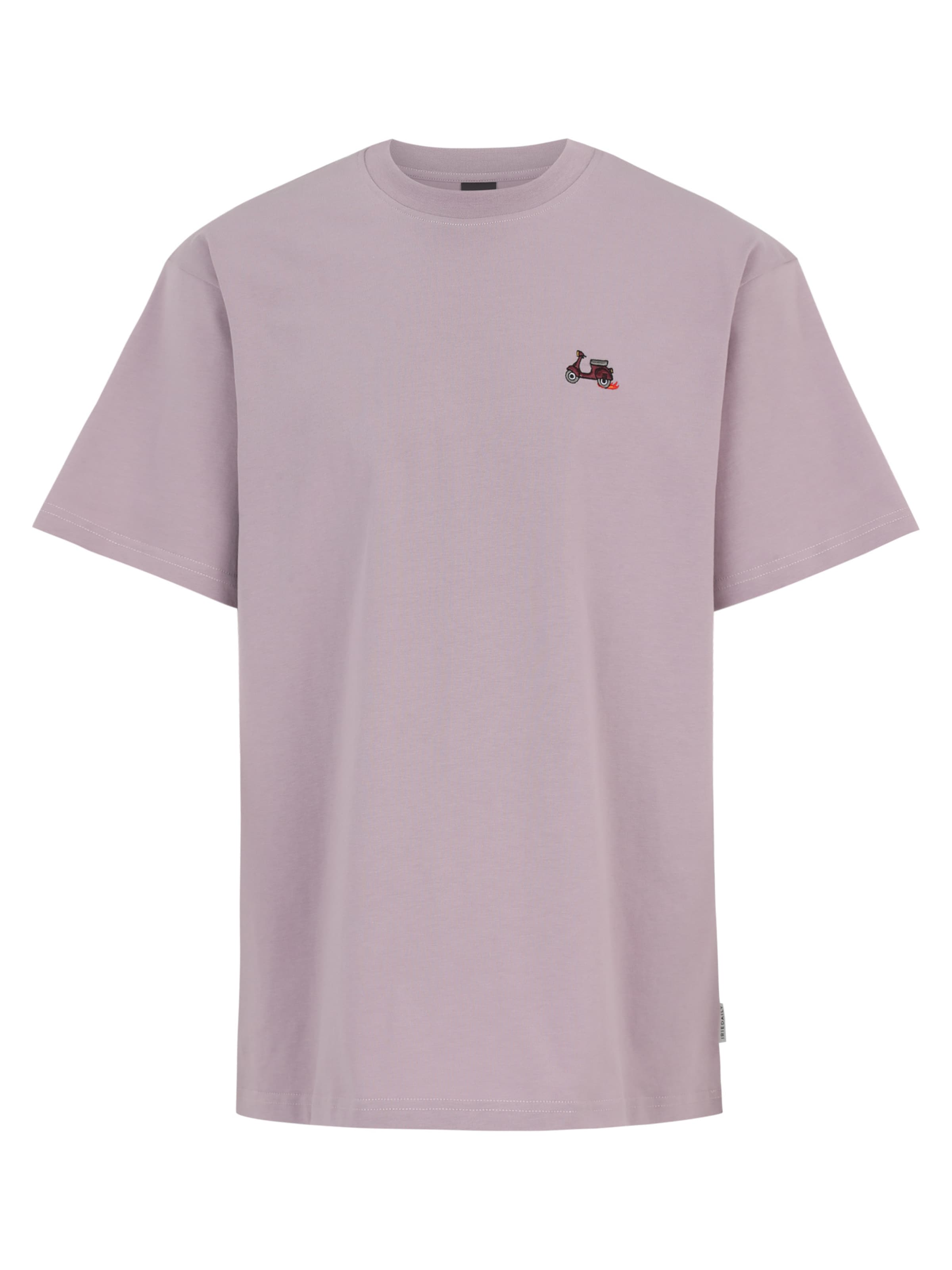 Iriedaily T-Shirt 'I Scooter' in Lila: Vorderseite