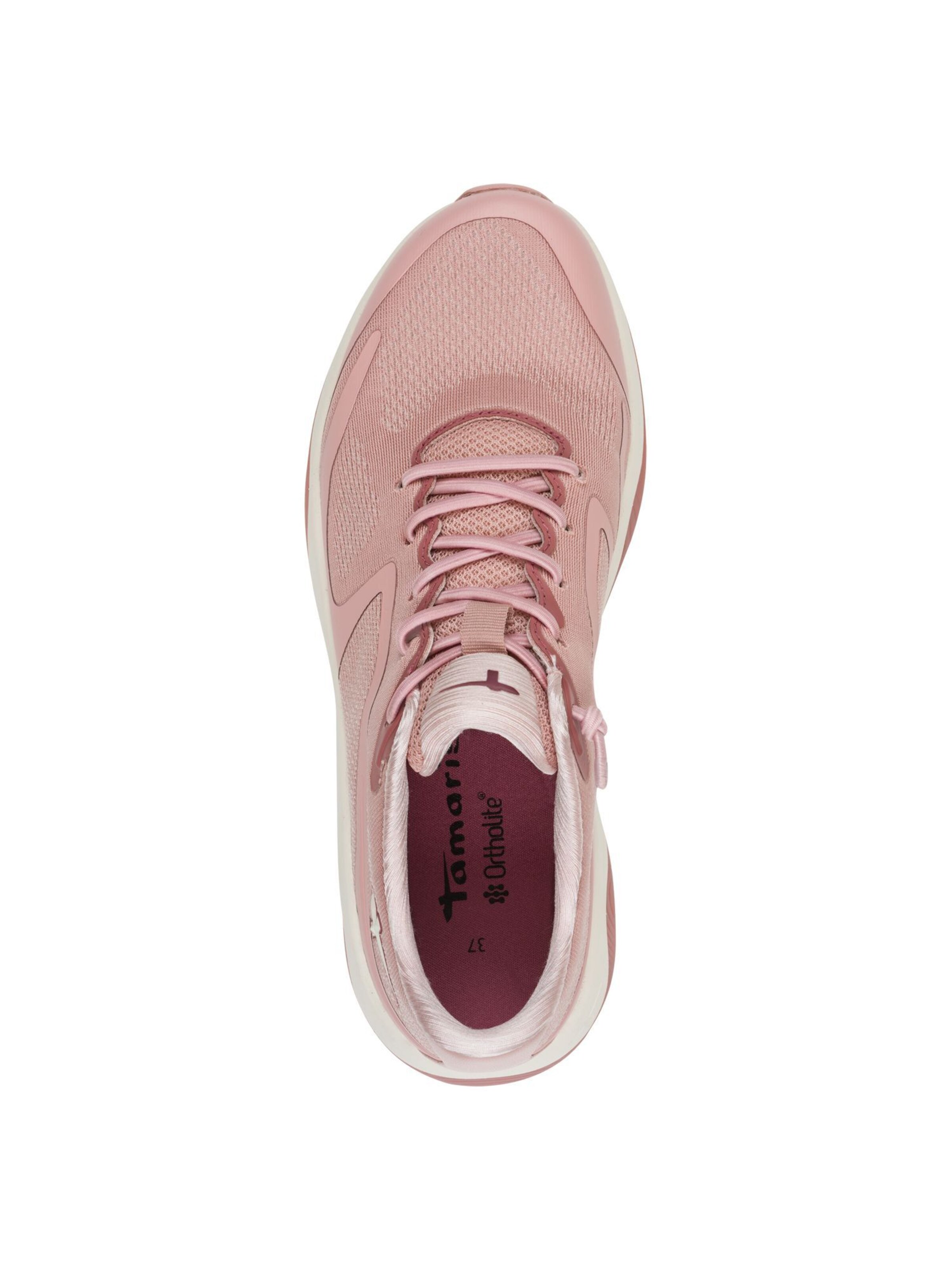 Sneaker low de la Tamaris pe roz