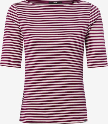 zero T-Shirt in Rot: Vorderseite