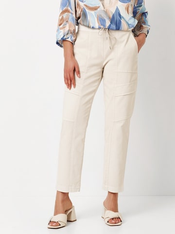 TONI Regular Pants in Beige: front