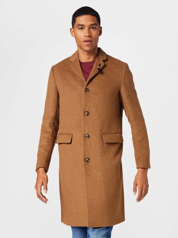 Manteau mi-saison SCOTCH & SODA en beige : devant