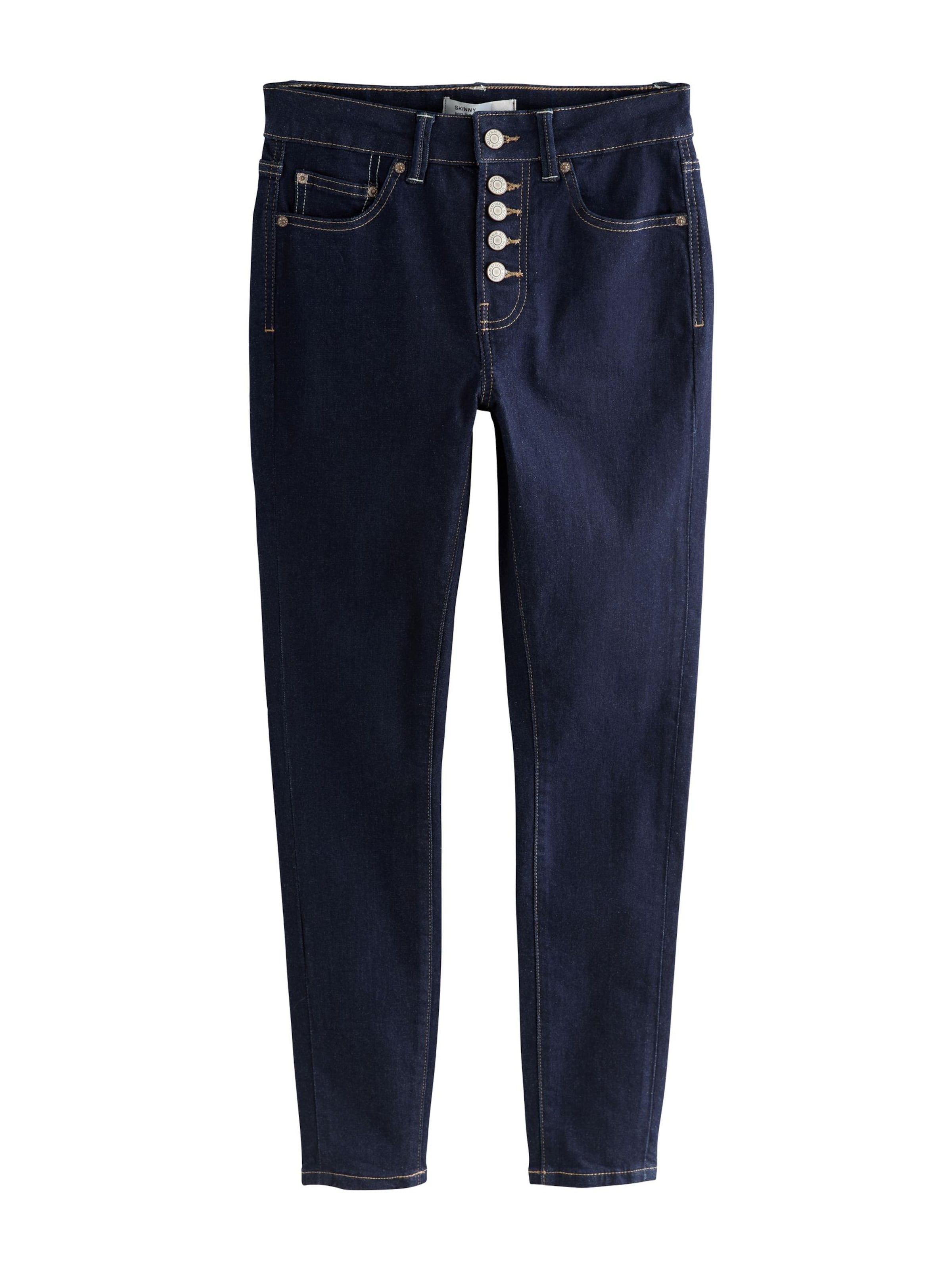 Next Slimfit Jeansy w kolorze niebieski: przód