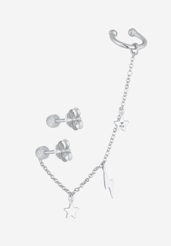 ELLI Ohrringe Ear Chain, Earcuff in Silber