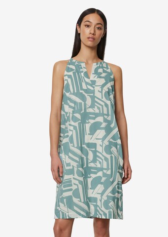 Marc O'Polo Summer Dress in Green: front