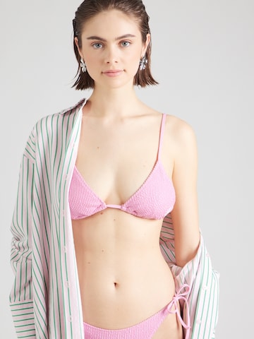 Tommy Hilfiger UnderwearTrokutasti Bikini gornji dio - roza boja: prednji dio