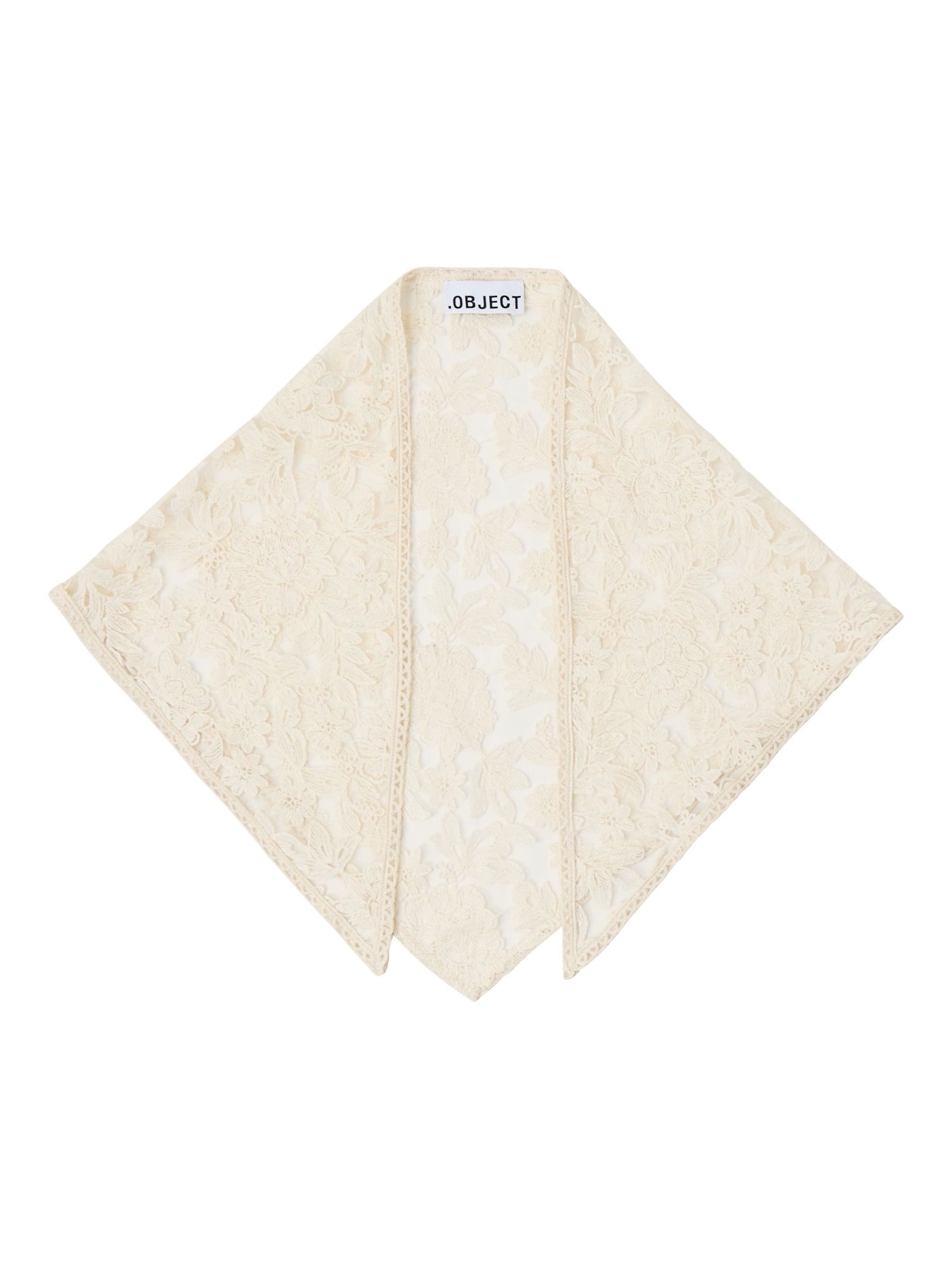 OBJECT Shawl 'OBJAlice' in White: front