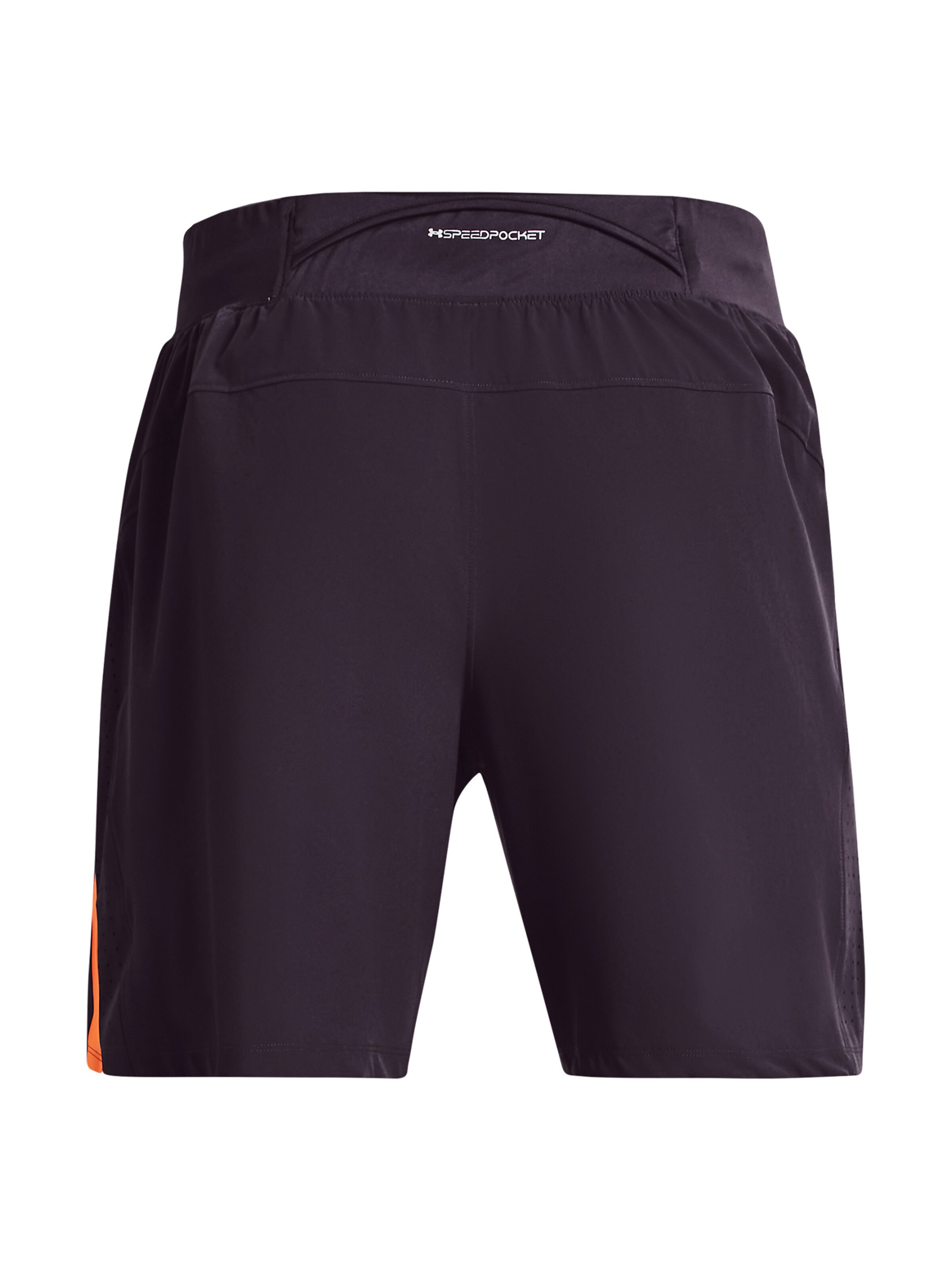 UNDER ARMOUR Regularen Športne hlače 'Launch Elite 7' | vijolična barva