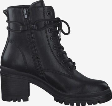 s.Oliver Lace-Up Ankle Boots in Black