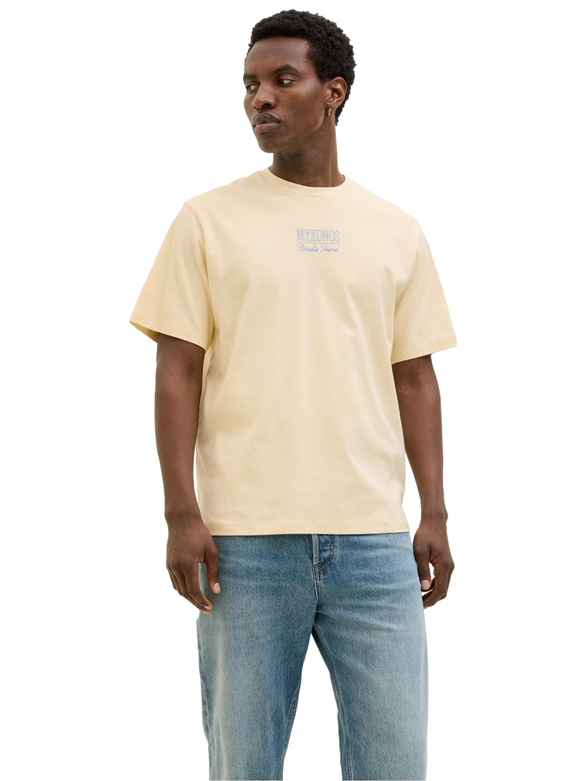 Maglietta 'Destination' di JACK & JONES in beige