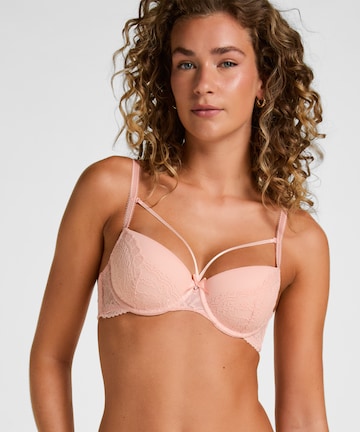 Hunkemöller BH 'Isadora' in Roze: voorkant