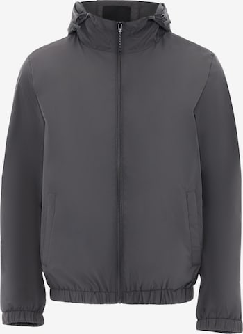 Mozzaar Between-Season Jacket in Grey: front