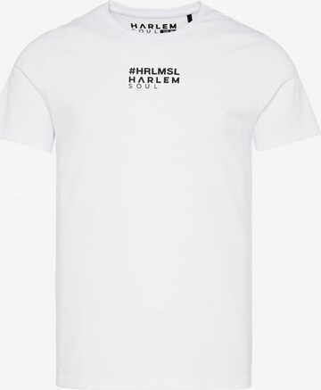 Harlem Soul Shirt 'MEL-BOURNE' in White: front