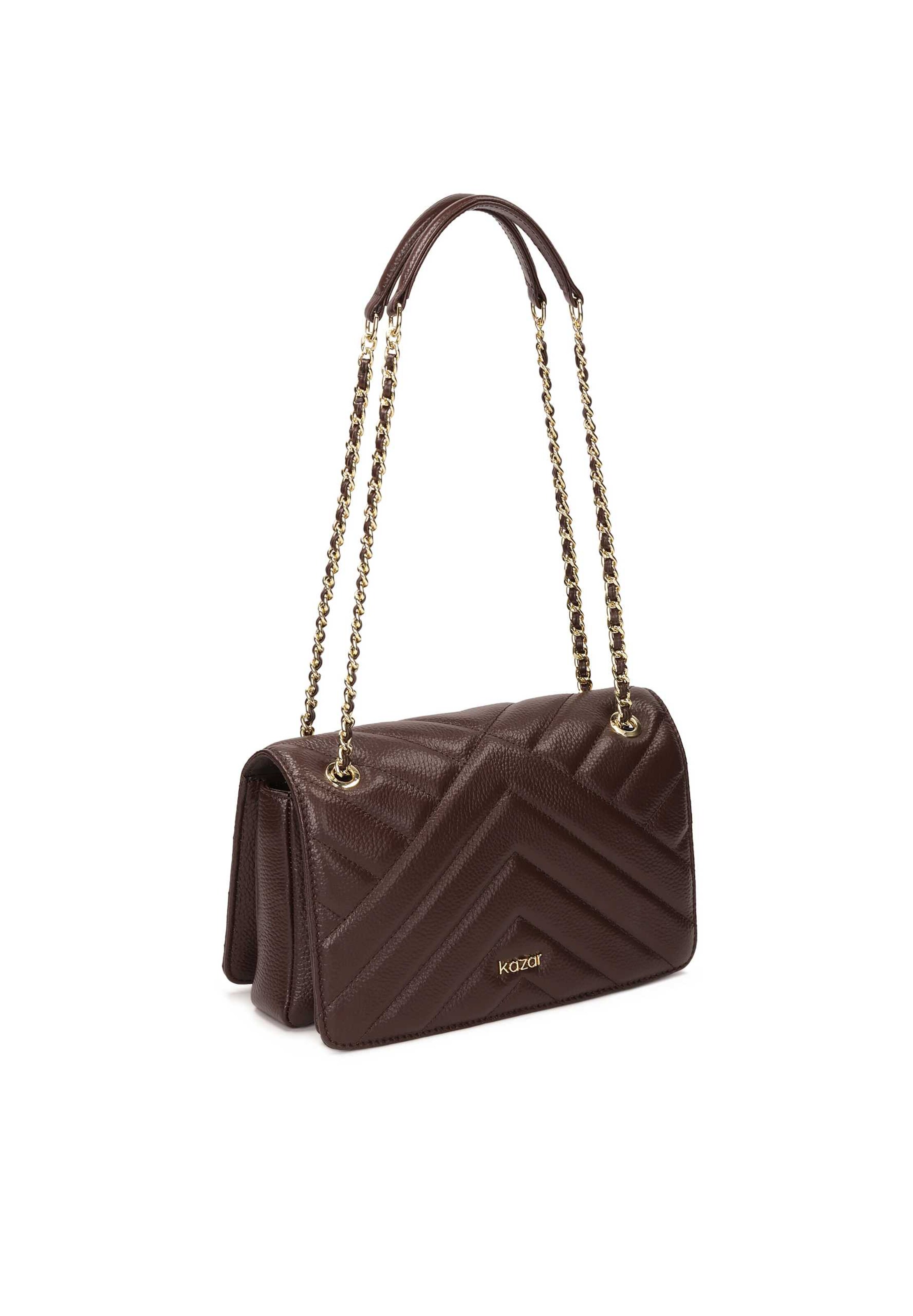 Poșete de la Kazar pe maro