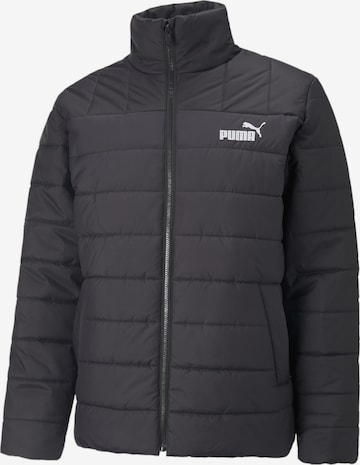 PUMA Performance Jacket 'Essentials+' in Black: front