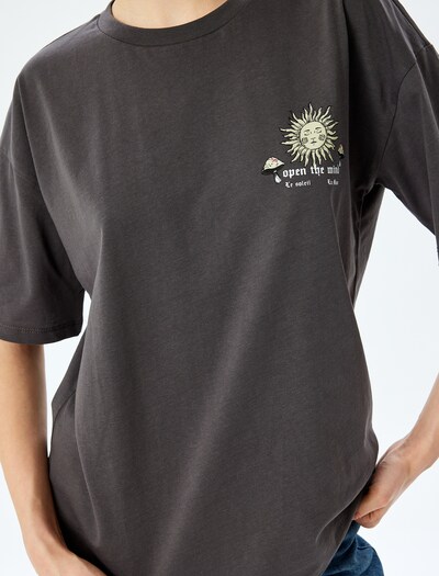 Koton Shirt in Ecru / Grey / Green, Item view