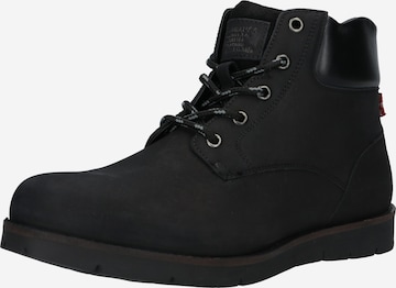 LEVI'S Lace-Up Boots 'Jaxed' in Black: front
