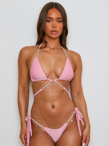 Moda Minx Bikinihose in Pink: Vorderseite