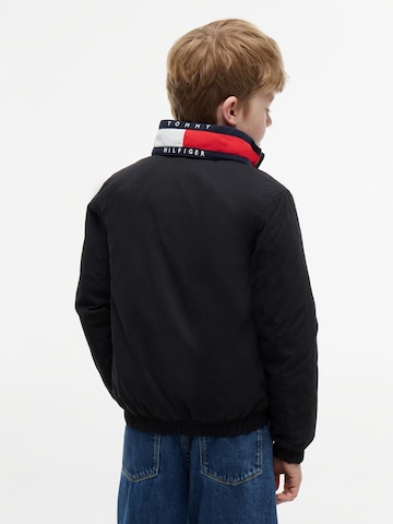 TOMMY HILFIGER Tussenjas 'Heritage Essential' in Zwart