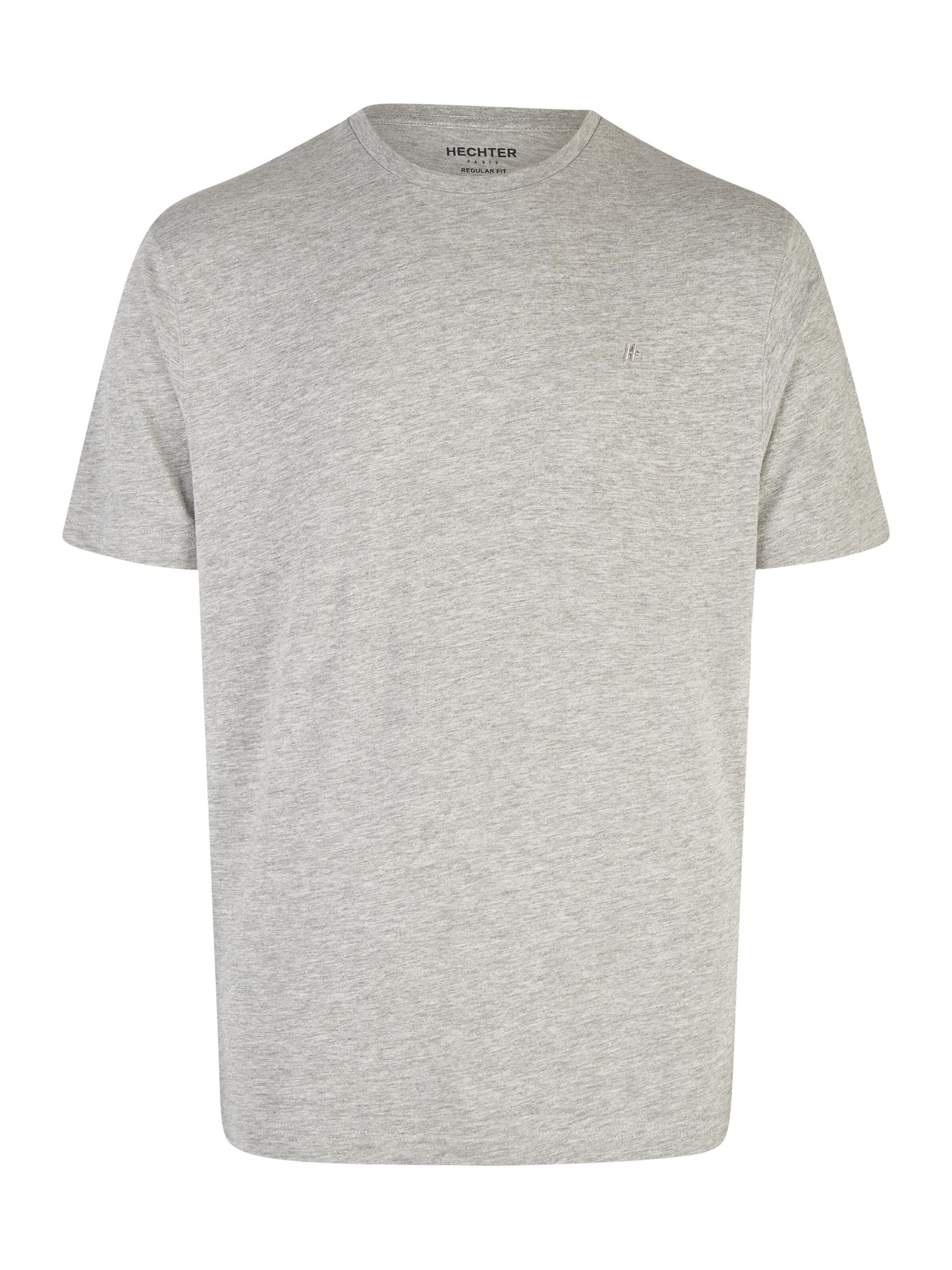 HECHTER PARIS T-Shirt in Grau: Vorderseite