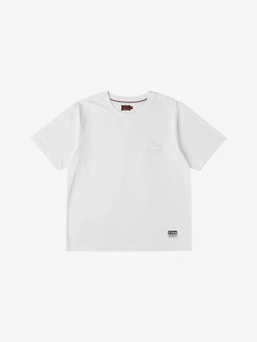 Evisu - Camisa em branco: frente