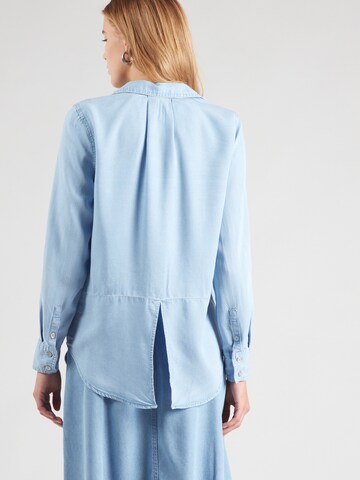 DKNY Bluse in Blau: Rückseite