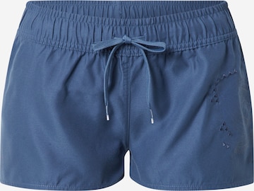 PROTEST Board Shorts 'EVIDENCE' in Blue: front